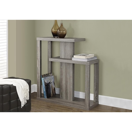 Gfancy Fixtures 32 in. Dark Taupe Hall Console Accent Table GF3713429